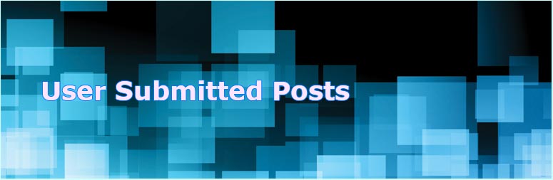 User Submitted Posts wordpress plugin