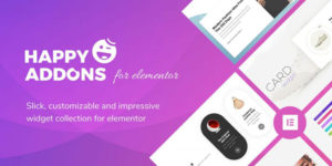 Happy elementor addons widget