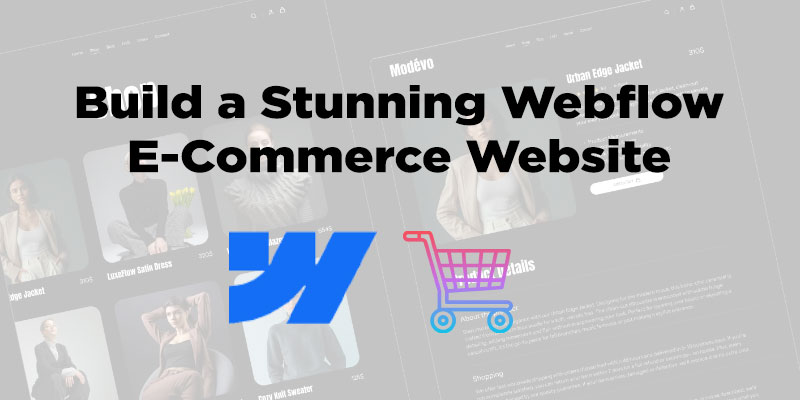 Webflow E-Commerce Website